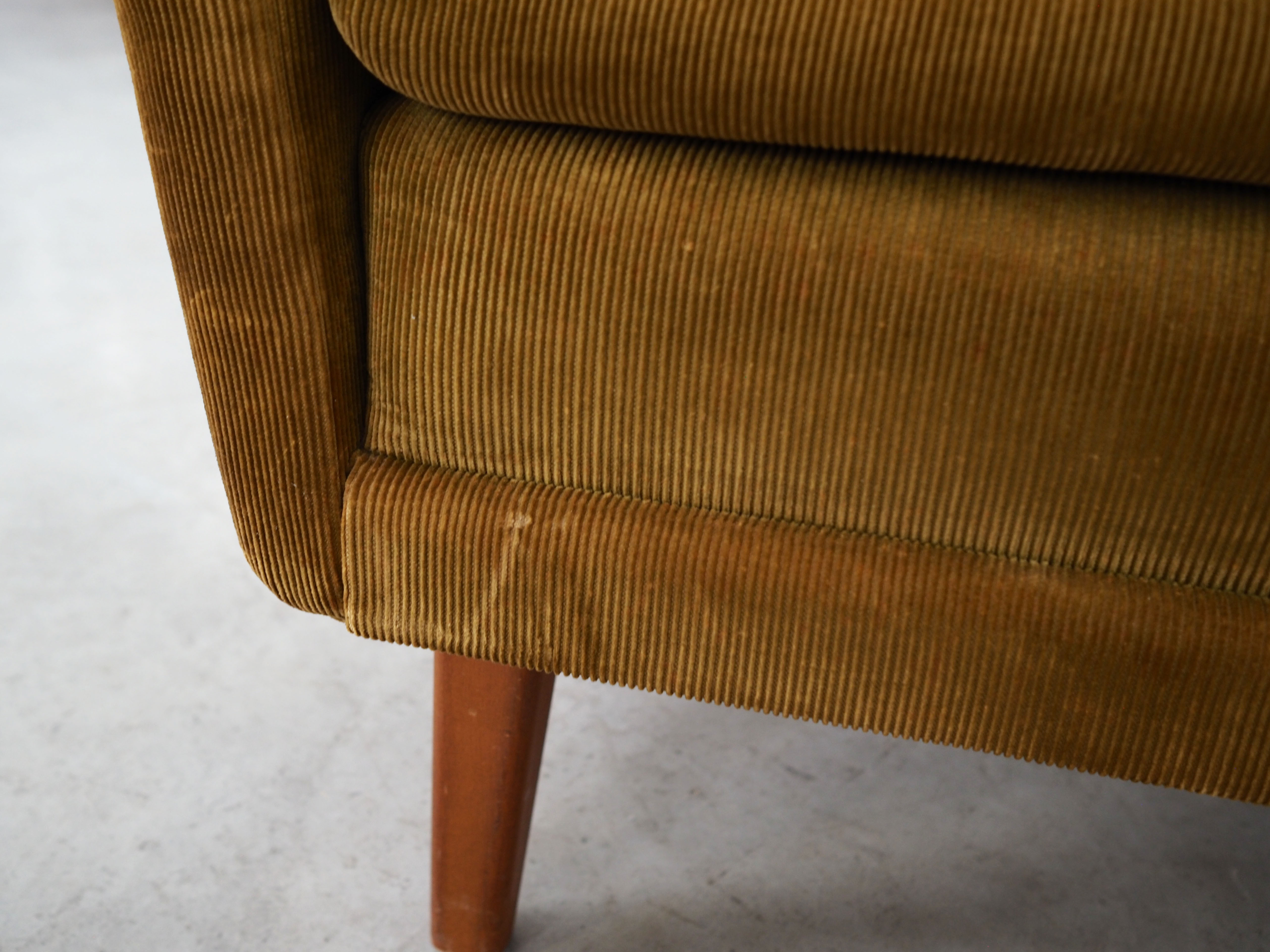 Fauteuil en hêtre, design scandinave, années 1960, designer : Folke Ohlsson, manufacture : Fritz Hansen