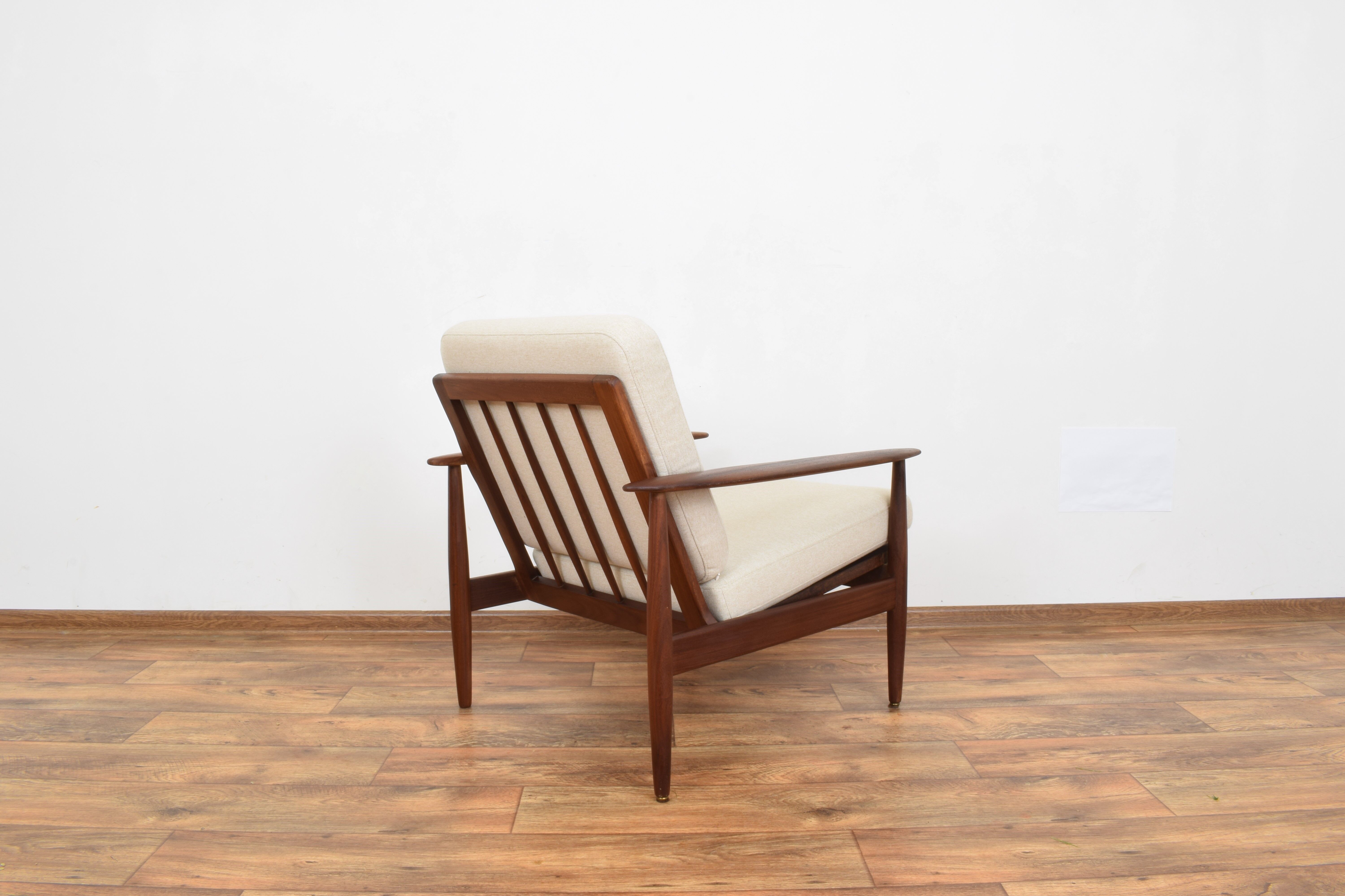 Mid-century Danish teak armchair, 1960s