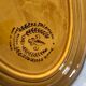 Oval dish the earthenware of Haute Provence