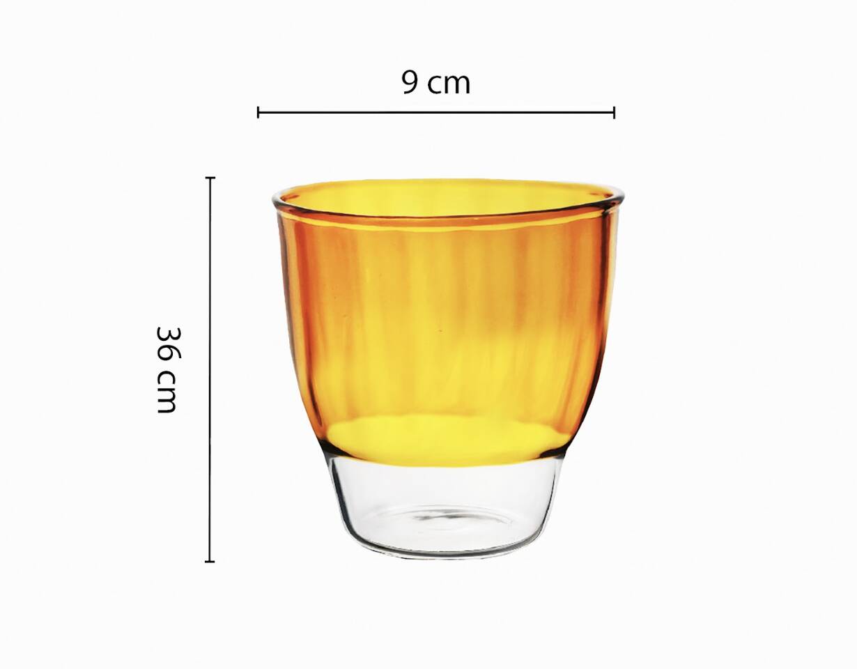 Verre à Eau - Ambre