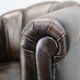 Vintage Leather Armchair, Czechoslovakia