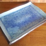 Japanese ceramic dish cracked effect