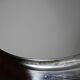 Rare vintage oriental covered serving dish in silver-plated metal, mid-20th century.