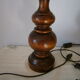 Turned wooden lamp feet