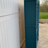 Glass-glazed Parisian wardrobe 1950