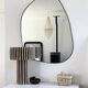 Big organic mirror dune - black