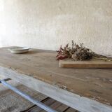 Large farm table for 10 people