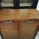 Double curtain binder cabinet 40s