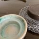 Duo caches vintage ceramic pots 50s