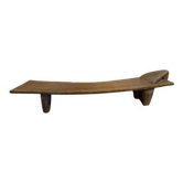 Banc, lit ethnie Sénoufo de Côte d'Ivoire, année 50