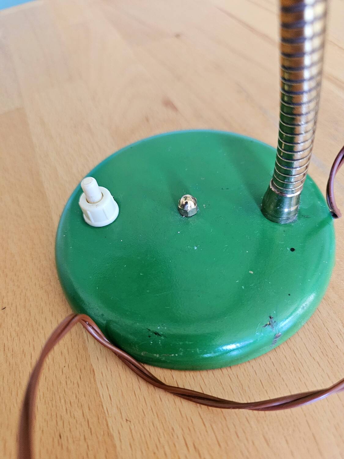 Industrial desk lamp