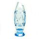 Mid-century modern vase, crystal, Czechoslovakia, 1950s