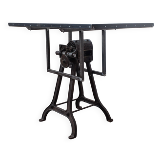 Iconic industrial bar table