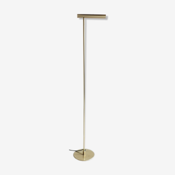 Lampadaire italien minimaliste en laiton