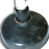 Bowl SUSPENSION of black enameled sheet metal factory