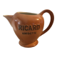 Ricard round ceramic carafe 1 liter a small chip