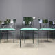 Vintage dining chairs by Belgochrom, set of 6 - 1970s
