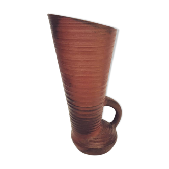 70s sandstone vase