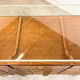 Vintage oak shop jewellery display counter with drawers