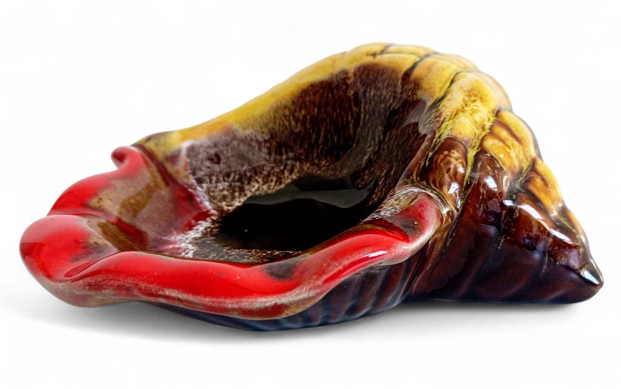 Mid-Century Vallauris “Sea Shell” Vide-Poche / Catchall, France, 1950s