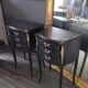 Pair of bedside louis XV style