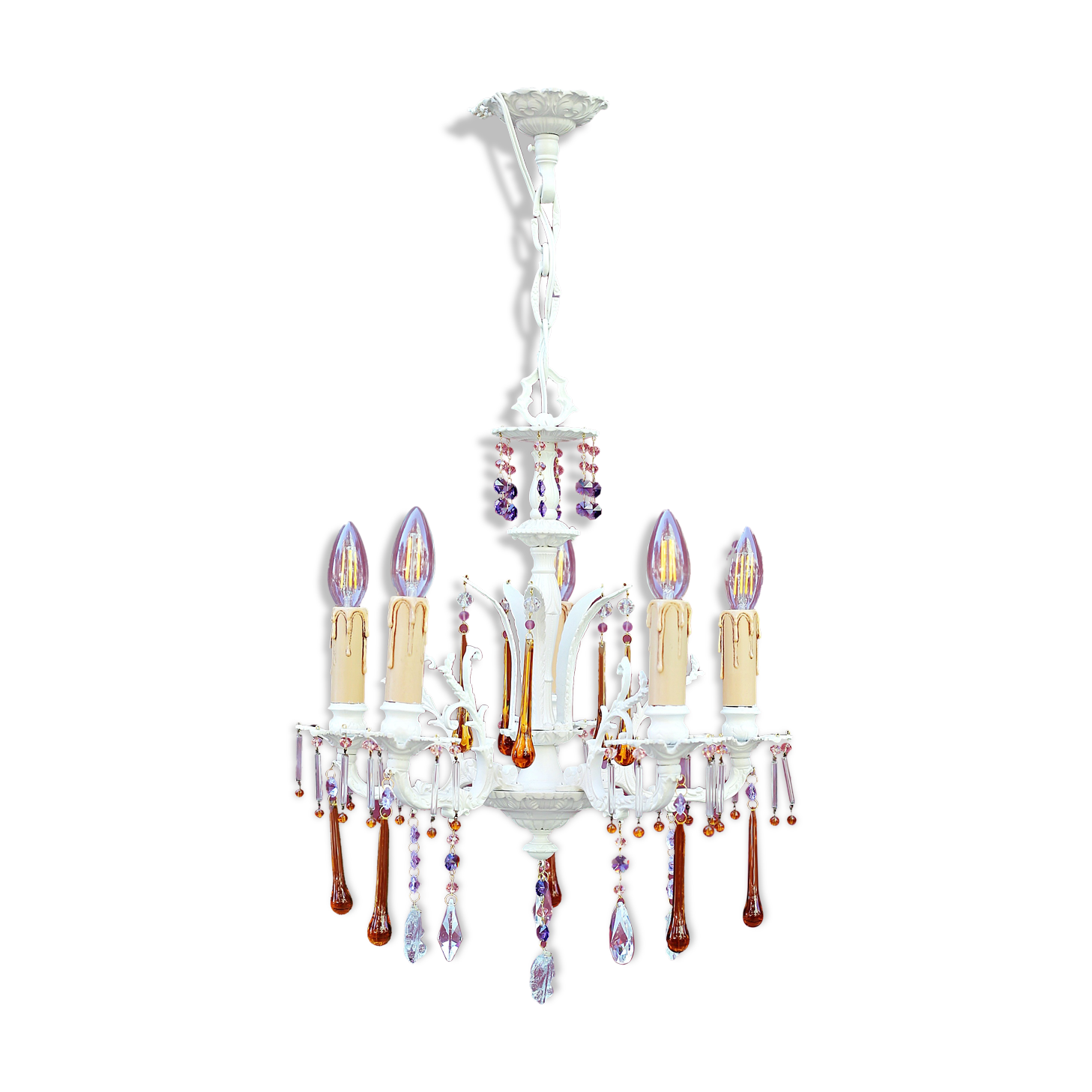 Chandelier shabby chic