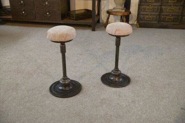 Pair of "Culbuto" dentist stools, 1950s