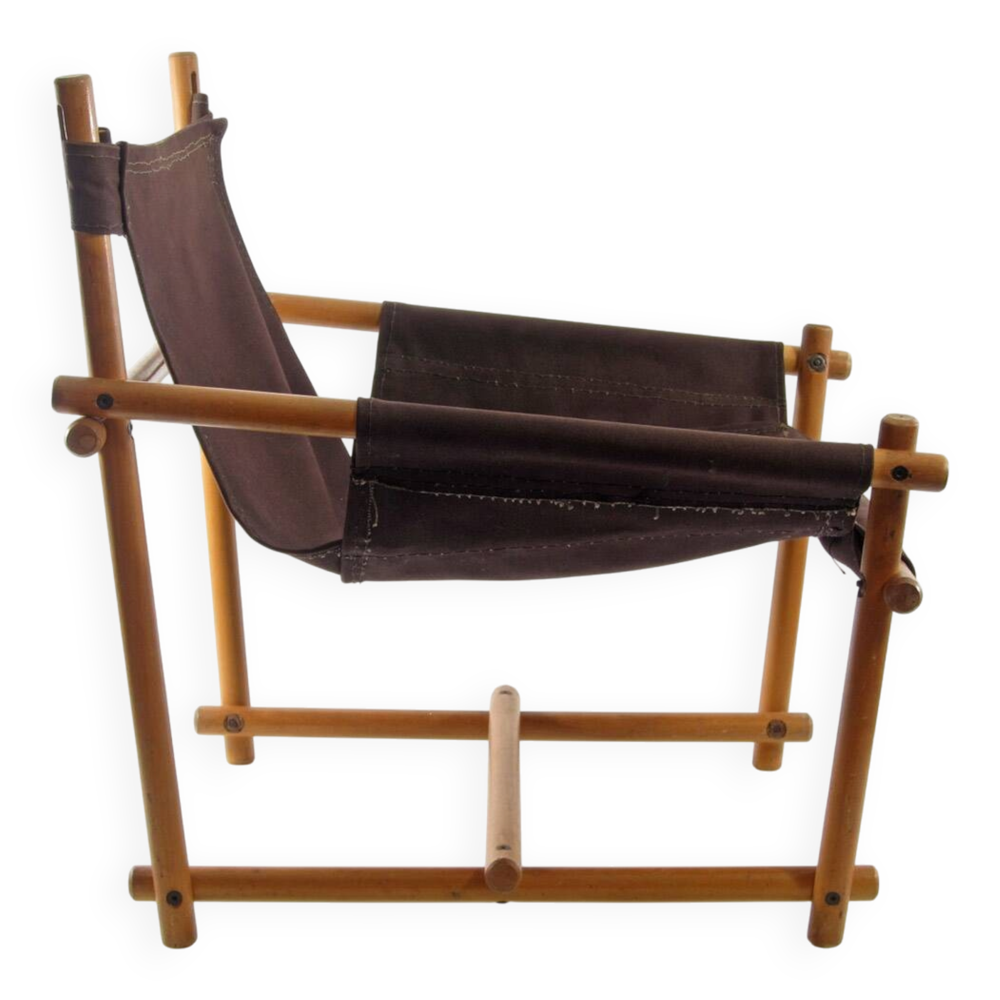 Chaise Relax Safari Scandinave, années 1970