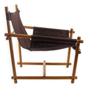 Chaise Relax Safari Scandinave, années 1970