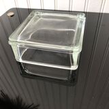 Glass-paved ashtray