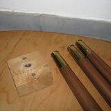 Table triangulaire en forme de rein de 1950/60