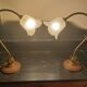 Pair of Art Nouveau style lamps