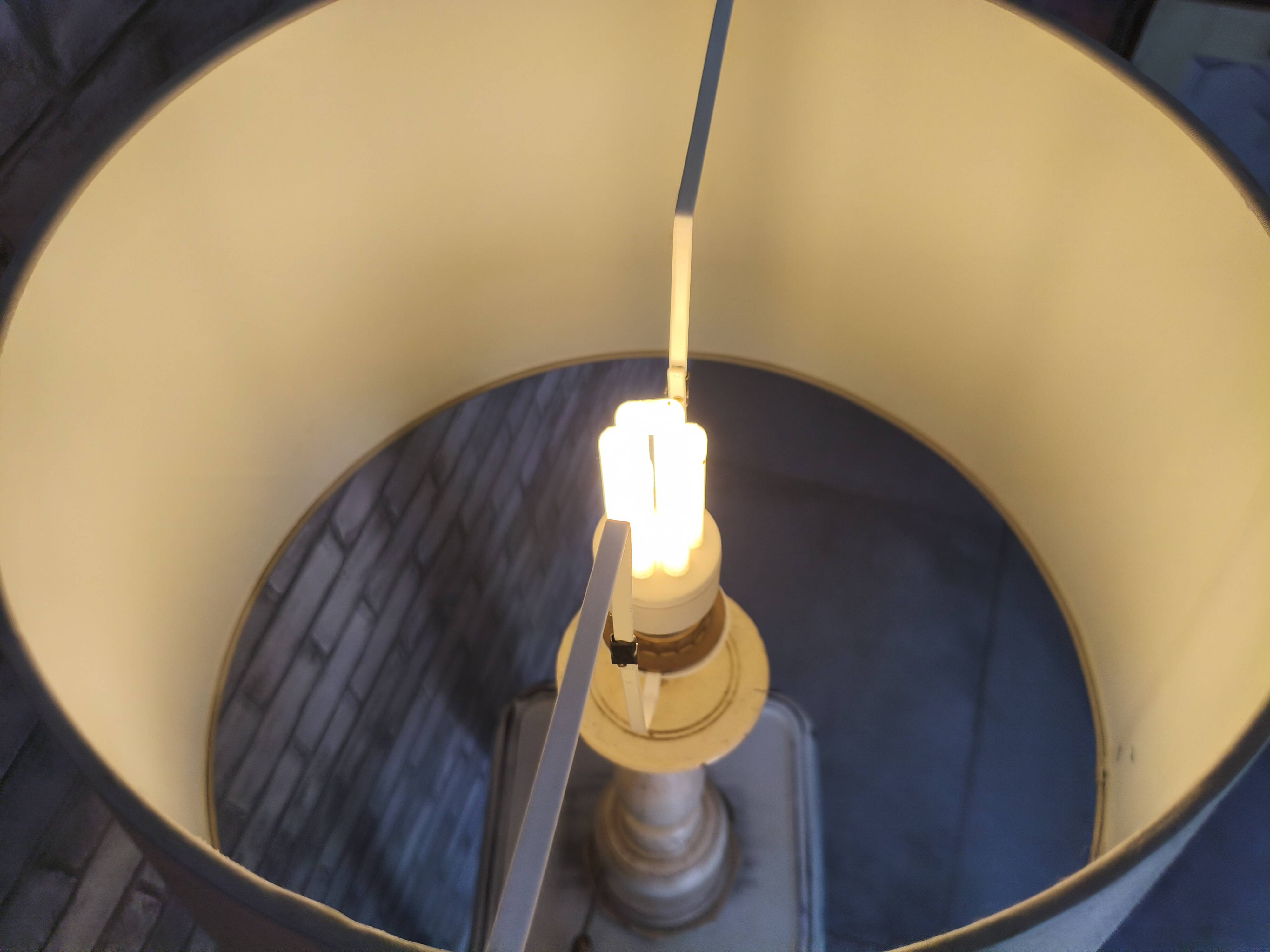 Lampe et abat-jour