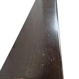 Minimalist vintage dark wood sideboard