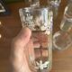 Set of carafe and 6 Legras glasses