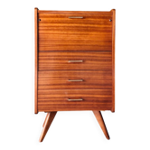 Commode Coiffeuse aux pieds compas vintage vers 1950-60