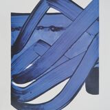 Pierre SOULAGES: Screenprint n 18, 1988 - Original signed poster