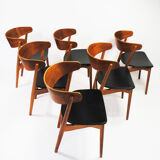 Sibast model 7 chairs