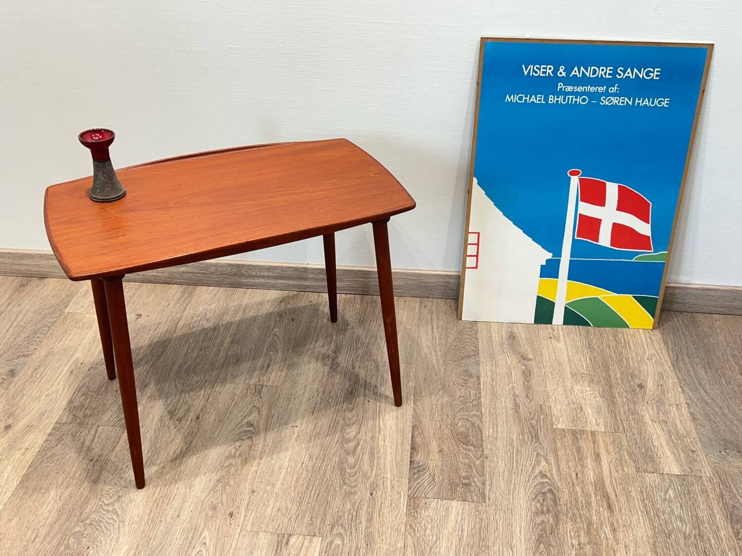 Scandinavian teak coffee table