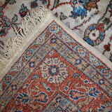 Carpet vintage Persian Mashad done hand 210x334cm 1950 s