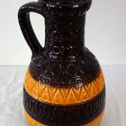 Vintage floor vase Alger decor Bay manufacture, Germany 1960