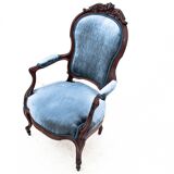 A pair of armchairs, France, around 1900.