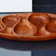 Mid Century Teak Bowel by Laur Jensen Odense Dish Server