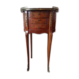 Table de nuit marqueterie fine