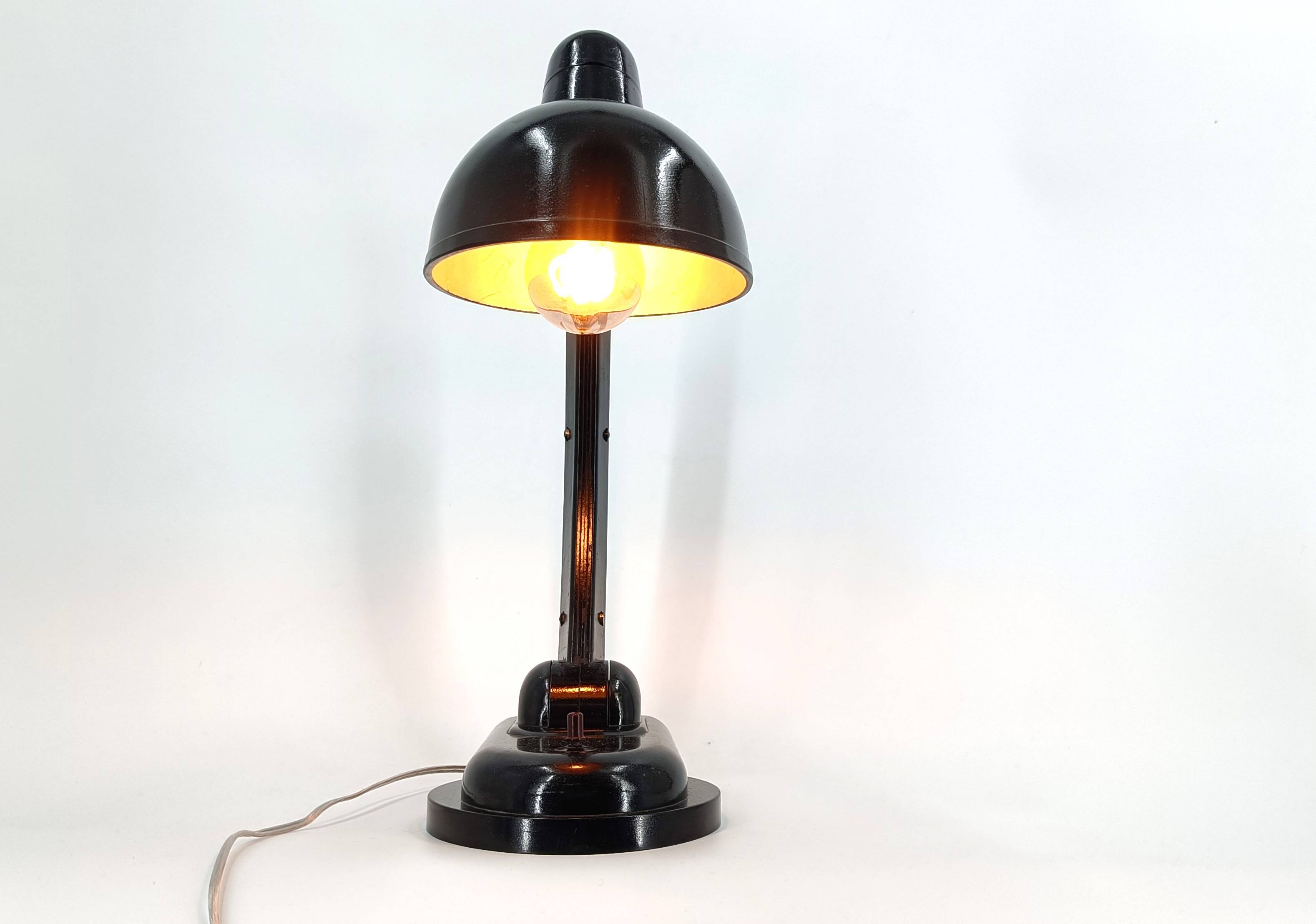 Art deco bakelite desk lamp, 1950s