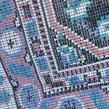 Royal blue Isfahan oriental carpet :230×320cm