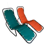 Pair of "Barwa" lounge chairs by John Waldheim and Edgar Bartolucci 1950