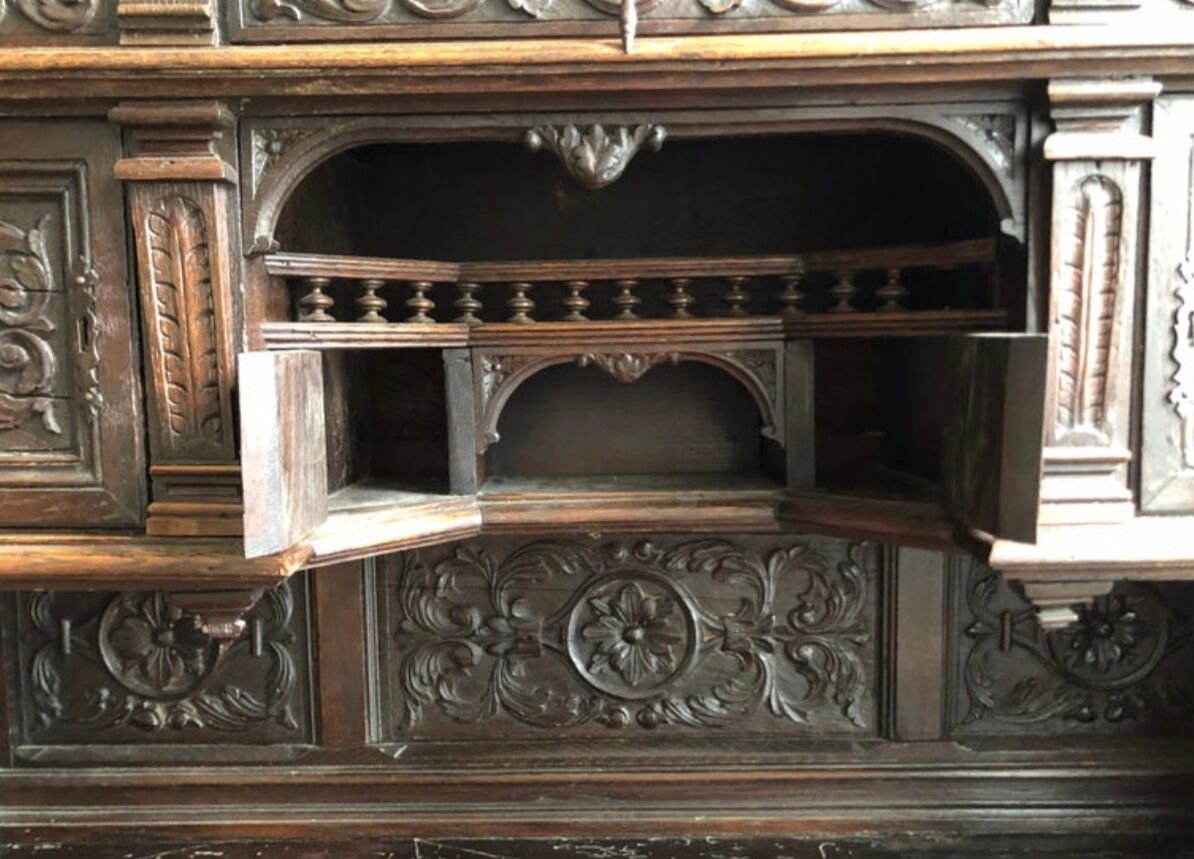 Secretary, Renaissance Style, Nineteenth Century