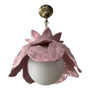 suspension vintage fleur
