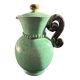 Art Deco Celadon Beaded Teapot